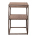 Jamestown Chair Side Table in Brown image