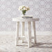 Modern Farmhouse Splay Leg Round End Table image