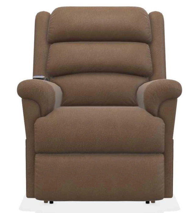 La-Z-Boy Astor Platinum Chocolate Power Lift Recliner with Massage and Heat