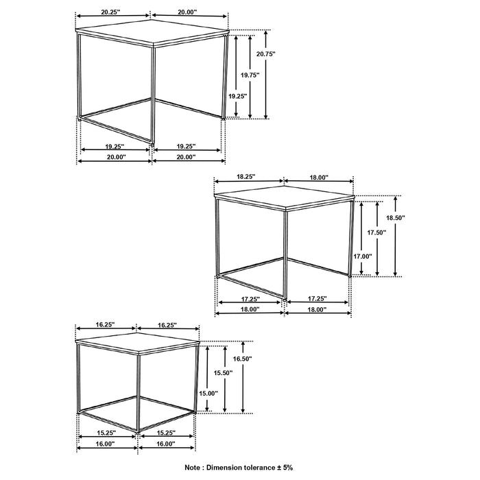 Belcourt Nesting Table Set