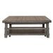 Modern Farmhouse Oversized Square Cocktail Table image