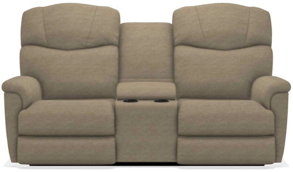 La-Z-Boy Lancer Tobacco Power Reclining Loveseat with Headrest and Console