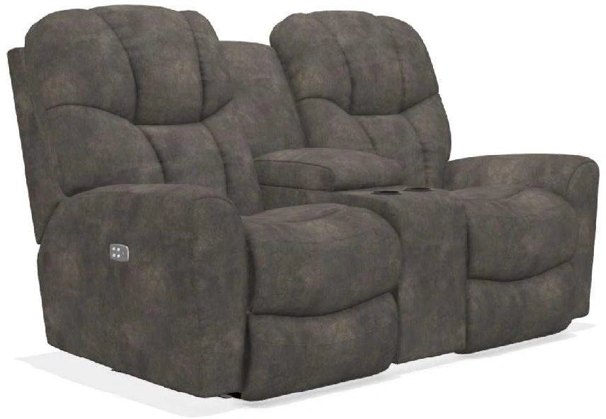 La-Z-Boy Rori Smoke Power Reclining Loveseat w/ Headrest & Console