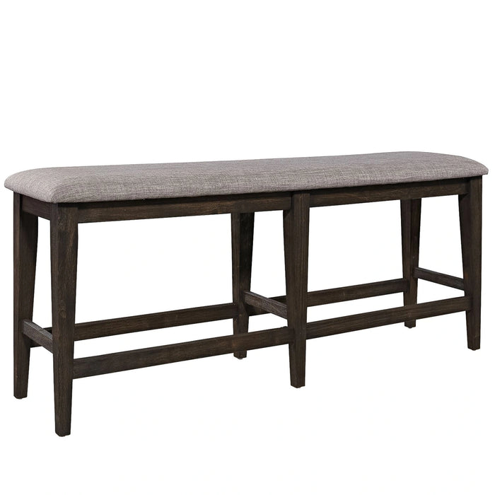 Double Bridge Counter Bench (RTA) in Dark Chestnut image