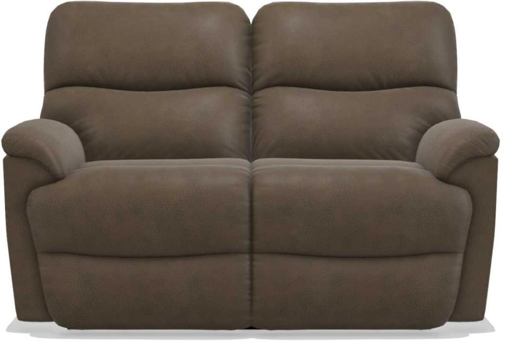 La-Z-Boy Trouper PowerRecline La-Z-Time Mink Reclining Loveseat