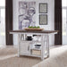 Farmhouse Gathering Table in White/Oak image