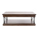Tribeca Rectangular Cocktail Table in Cordovian Brown image