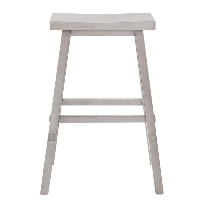 Creations 30 Inch Sawhorse Stool- White image