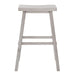 Creations 30 Inch Sawhorse Stool- White image