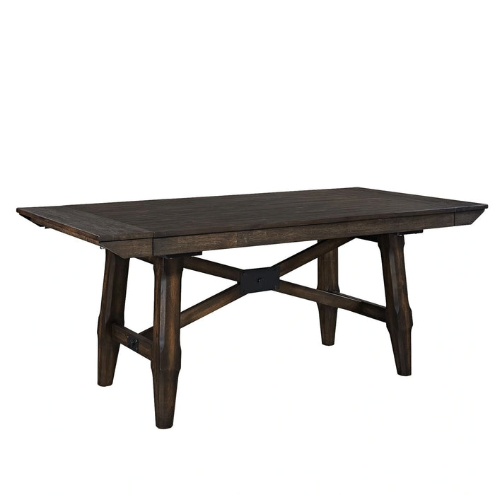 Double Bridge Opt Trestle Table Set image