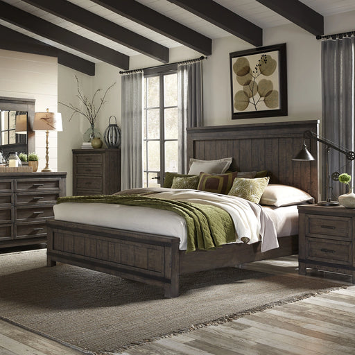 Thornwood Hills King Panel Bed, Dresser & Mirror, Chest, Night Stand image