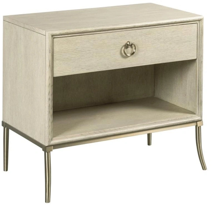 American Drew Lenox Somma Bedside Nightstand in Rich Clear Lacquer