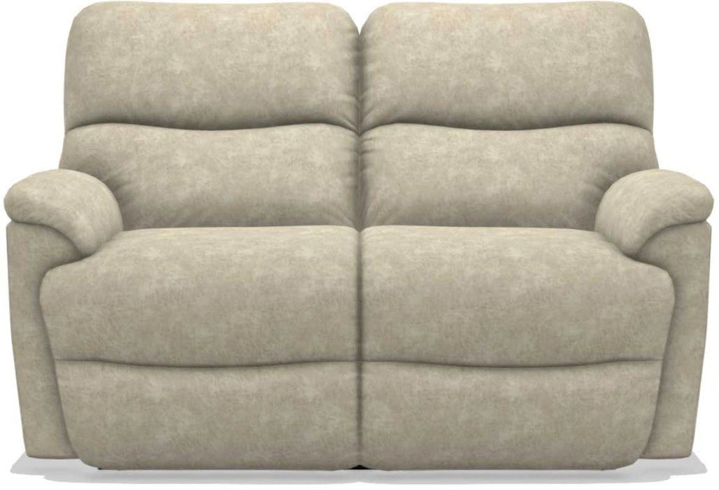 La-Z-Boy Trouper PowerRecline La-Z-Time Stucco Reclining Loveseat w/Power Headrest