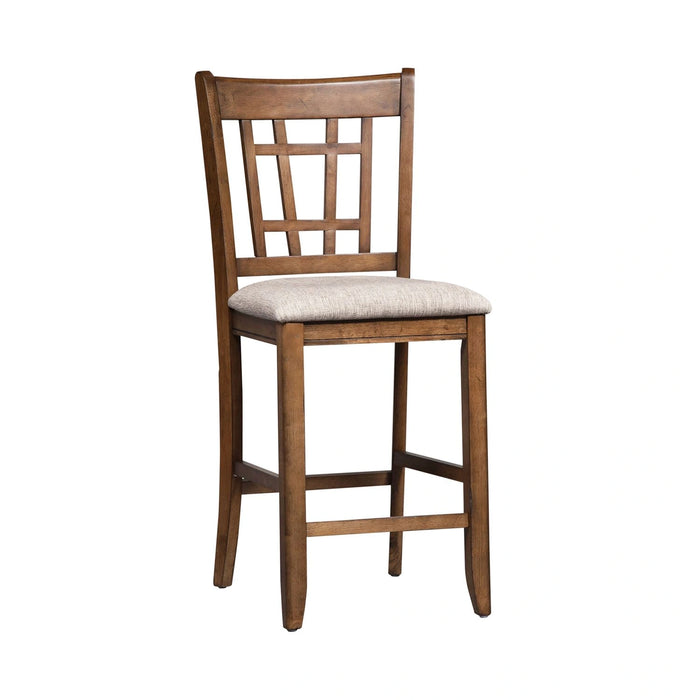 Santa Rosa 24 Inch Lattice Back Counter Chair image